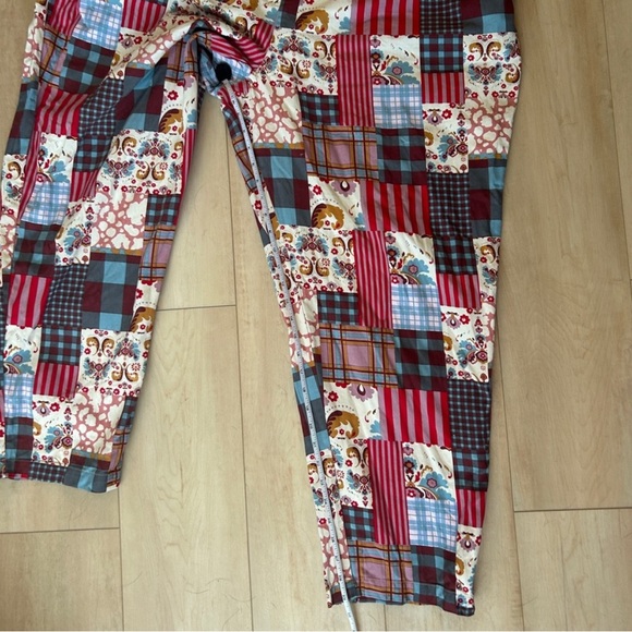 Lucy & Yak Colorful Patchwork Joggers - Picture 9 of 12